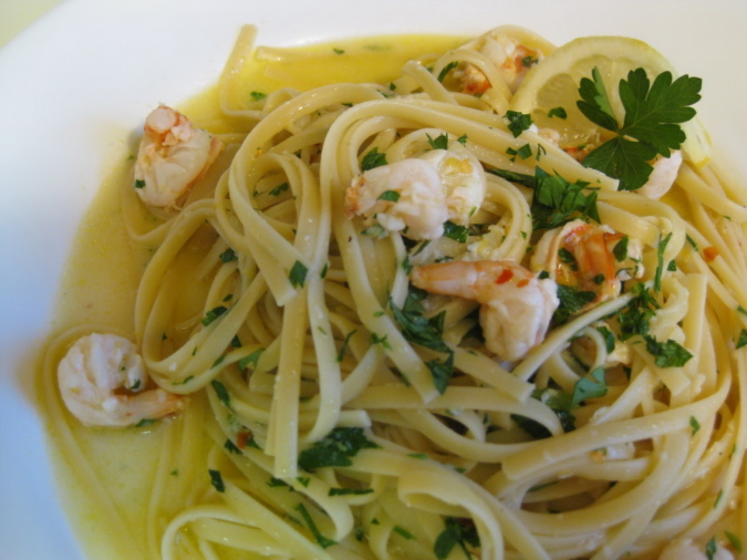 Shrimp Scampi with Pasta